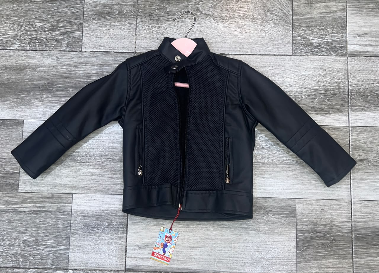 chaqueta cuero niño