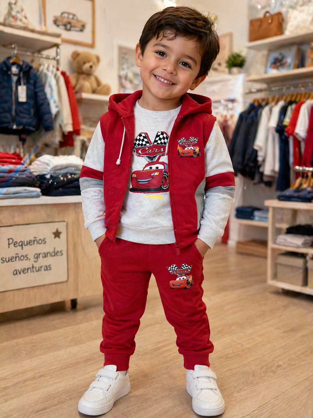 Sudadera chaleco niño 3
