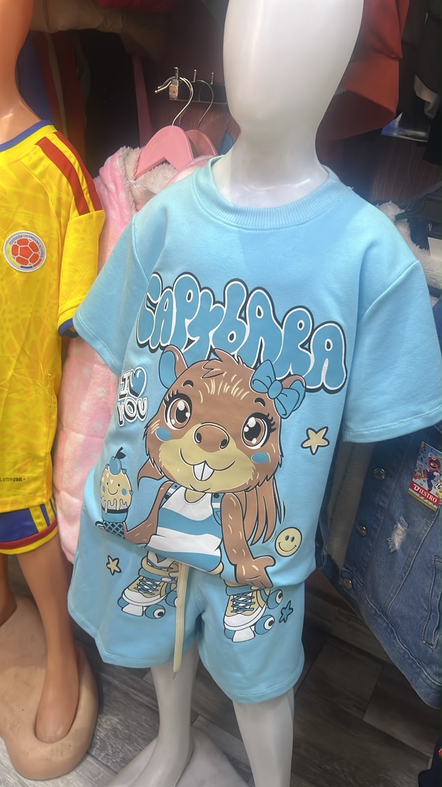 Conjunto oversize niña