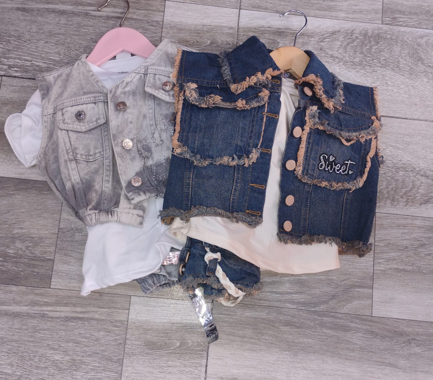 Conjunto Jean Chaleco