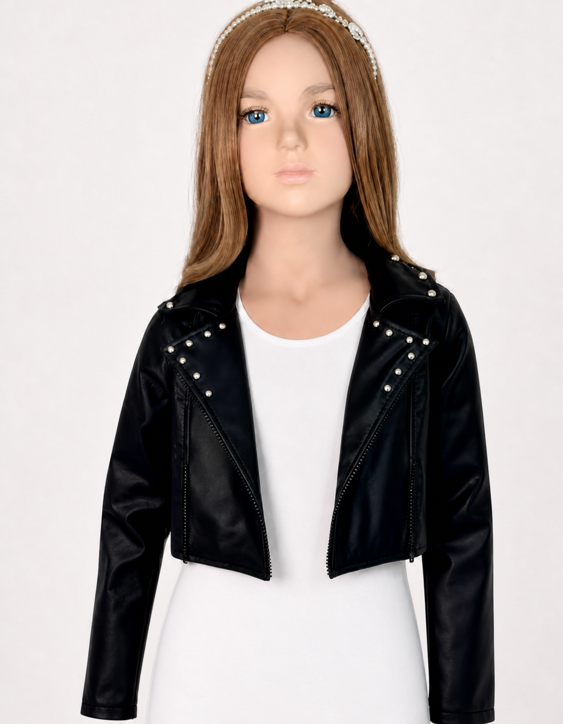 Chaqueta Cuero Niña